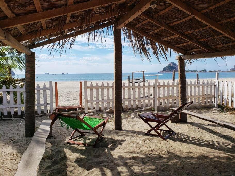 Casa A Pie De Playa Isla De La Piedra Mazatlán Exterior foto